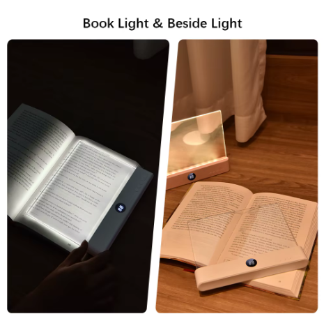 LED Reading Light Night Light Book Family Study Reading Lamp Portable Bookmark Light for Reading in Bed, Car Motivational Travel